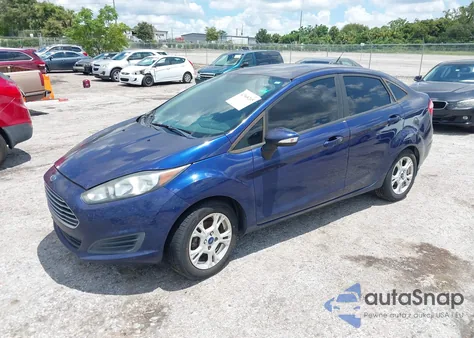2016 Ford Fiesta Se from USA, damaged, VIN 3FADP4BJ2GM138601